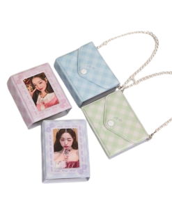 Sổ Binder Mini Cầm Tay Có Quai Ngọc Trai Sang Chảnh