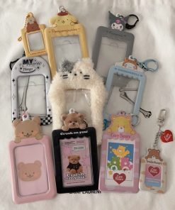 Holder Bông Thú Xù Đựng Card Bias Siêu Mềm Mại