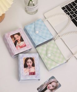 Sổ Binder Mini Cầm Tay Có Quai Ngọc Trai Sang Chảnh