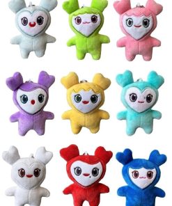 Set Thẻ Đeo / Gấu Bông Mini TWICE – Phiên Bản Lovelys Đa Sắc Màu